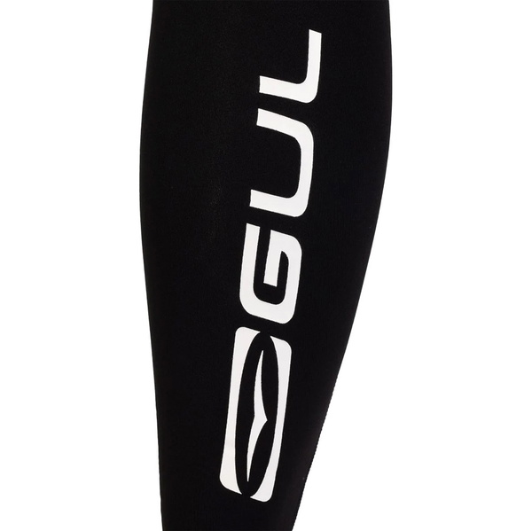 2026 Gul Womens Response Echo 3/2mm Chest Zip Wetsuit RE1328 - Black / Broken Palm